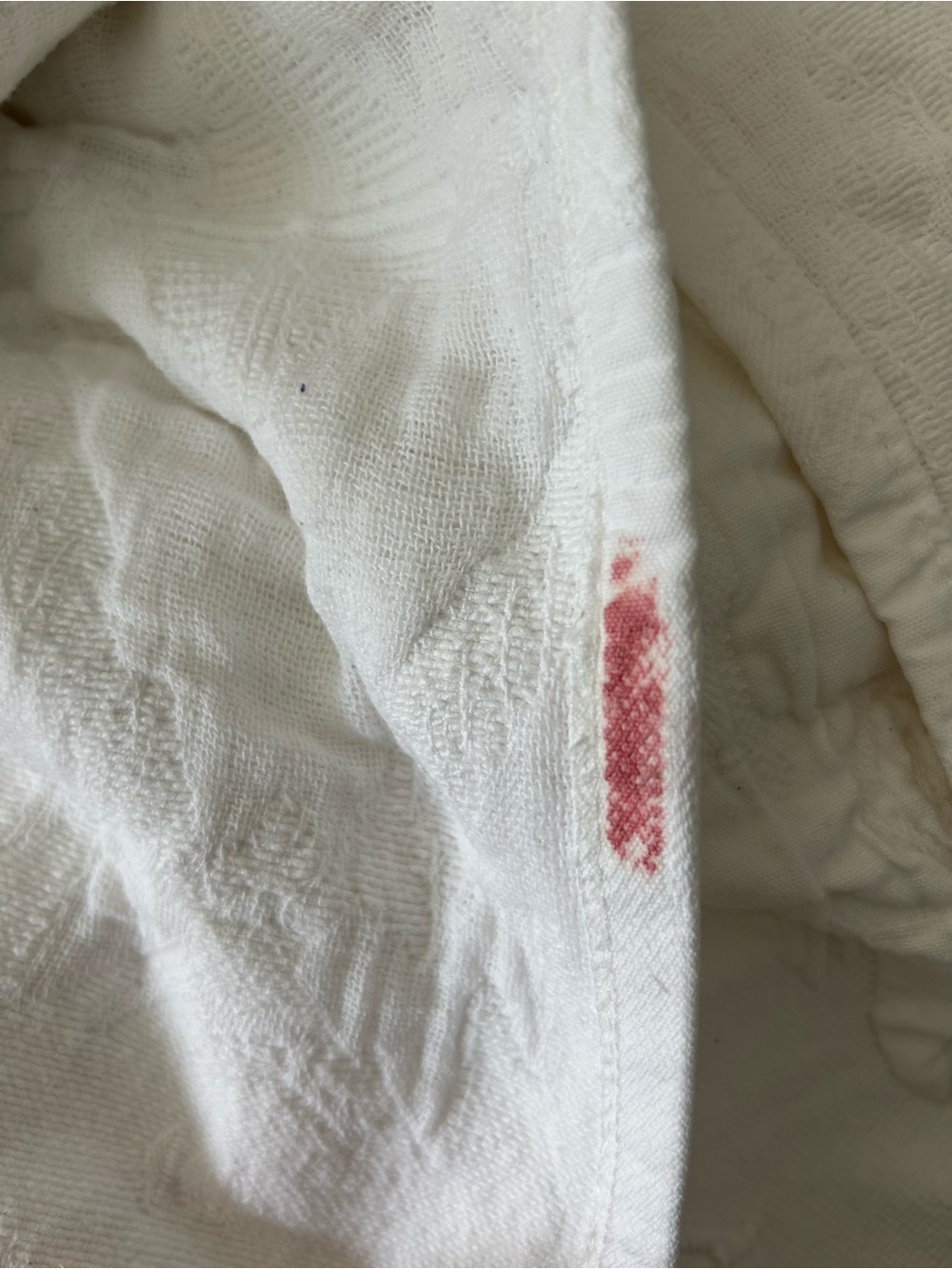 Ralph Lauren Matelasse White Quilted Bedspread Size Full - Picture 6 of 7